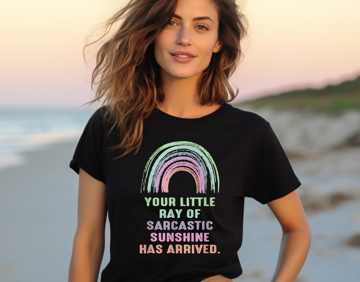 Your Little Ray of Sunshine Has Arrived Pastels DTF Transfer