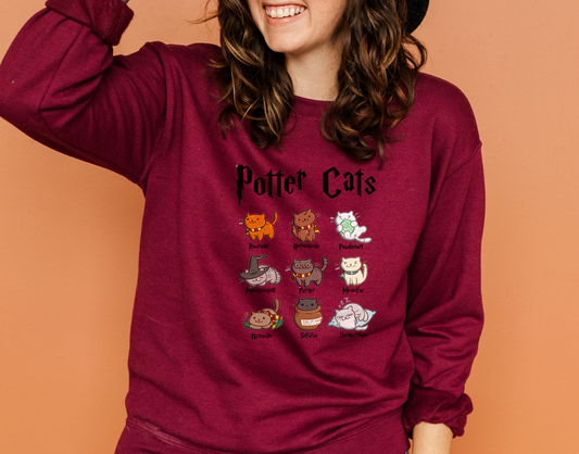 Harry Potter Cats DTF Transfer